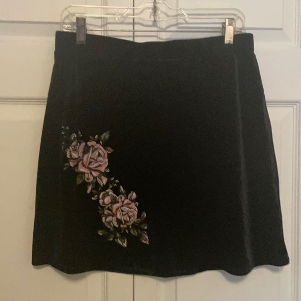 Crushed Velvet Takara Skirt